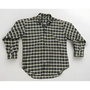 Ralph Lauren Boys Plaid, Button-Down Shirt, Size‎ Medium